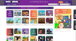 Desktop Screenshot of muchgames.com